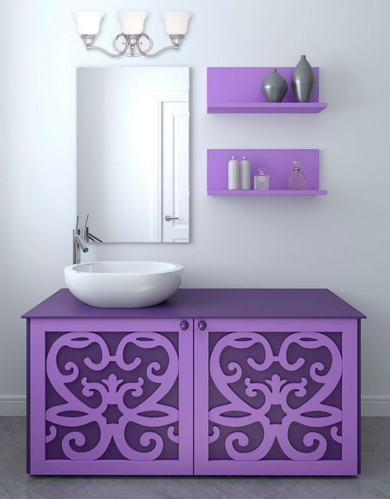 Savoy House 8-6837-3-69 Three Light Bath Bar, Pewter