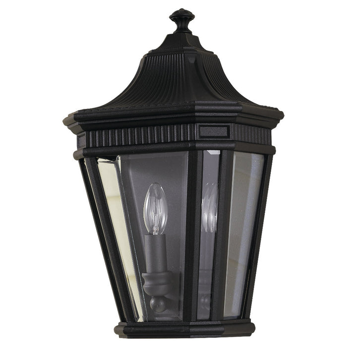 Generation Lighting OL5403BK Two Light Outdoor Fixture, Black