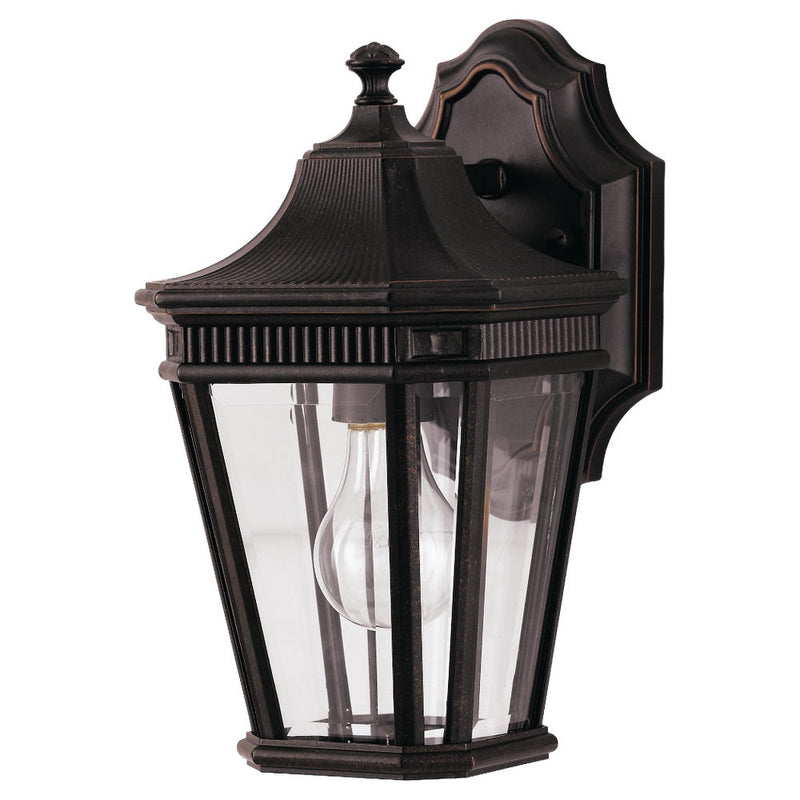 Generation Lighting OL5400GBZ One Light Outdoor Wall Lantern, Grecian Bronze