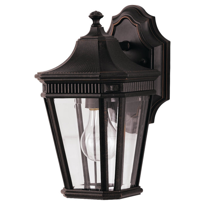 Generation Lighting OL5400GBZ One Light Outdoor Wall Lantern, Grecian Bronze