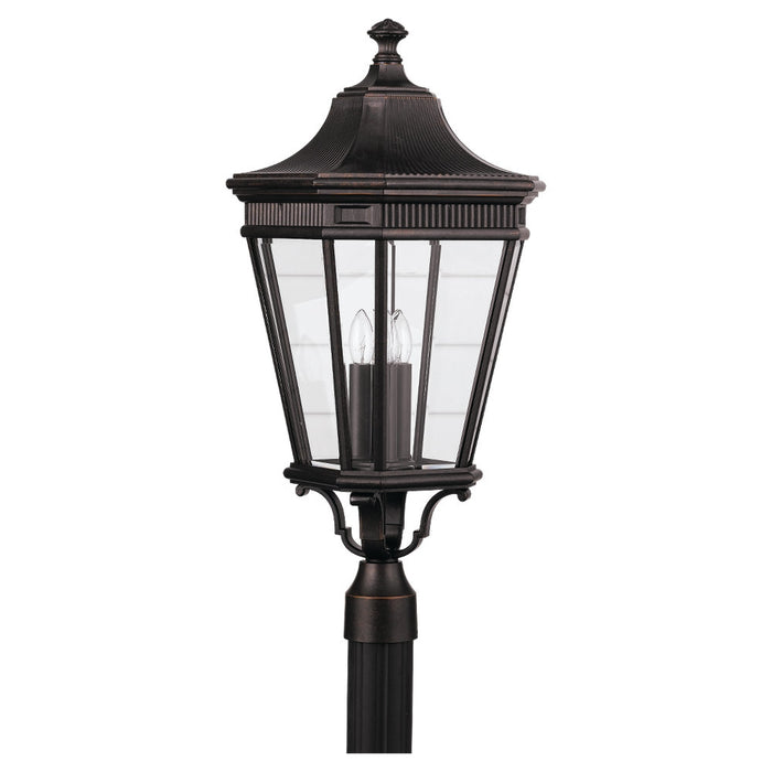 Generation Lighting OL5408GBZ Three Light Outdoor Fixture, Grecian Bronze
