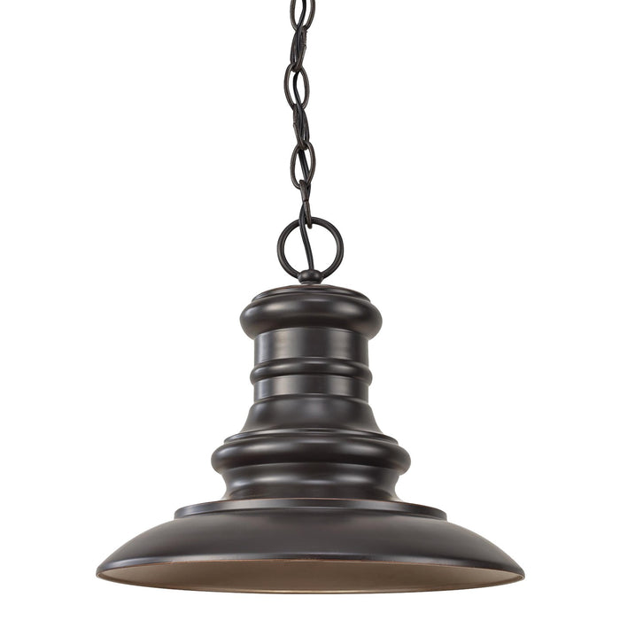Generation Lighting OL8904RSZ One Light Outdoor Pendant, Restoration Bronze