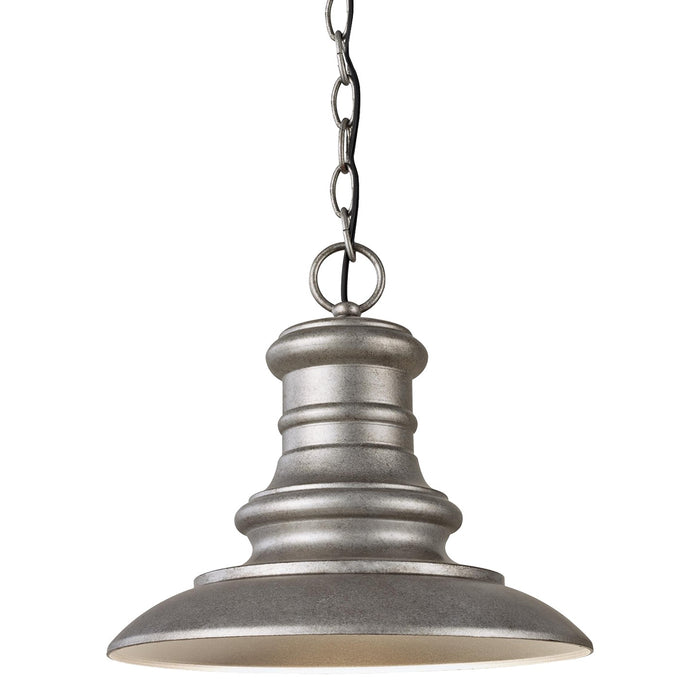Generation Lighting OL8904TRD One Light Outdoor Pendant, Tarnished Silver