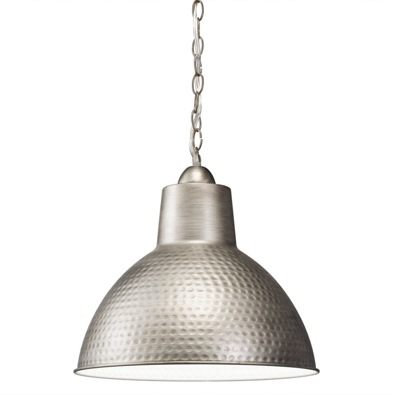 Kichler 78200AP One Light Pendant, Antique Pewter