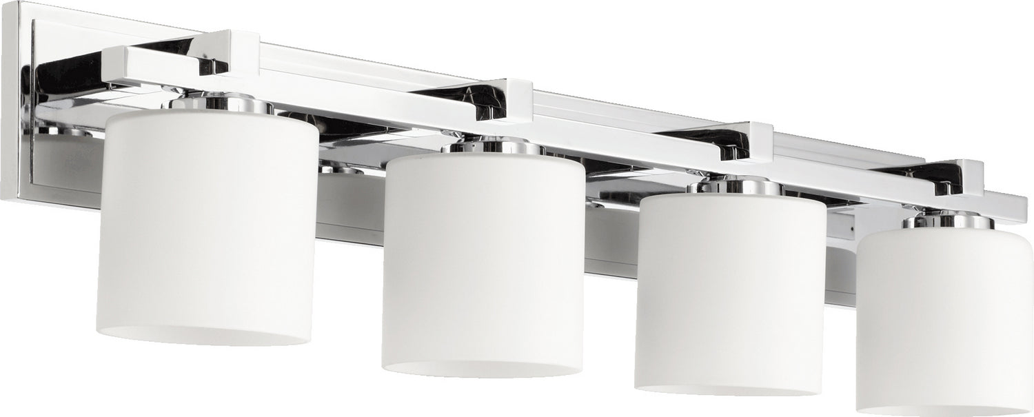 Quorum 5369-4-14 Four Light Vanity, Chrome