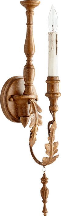 Quorum 5406-1-94 One Light Wall Mount, French Umber