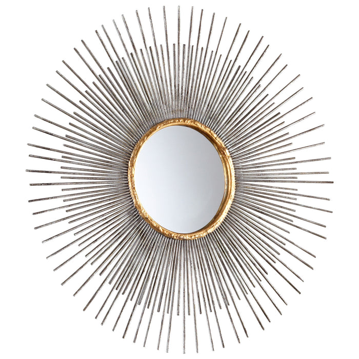 Cyan 05537 Mirror, Antiqued Silver Leaf