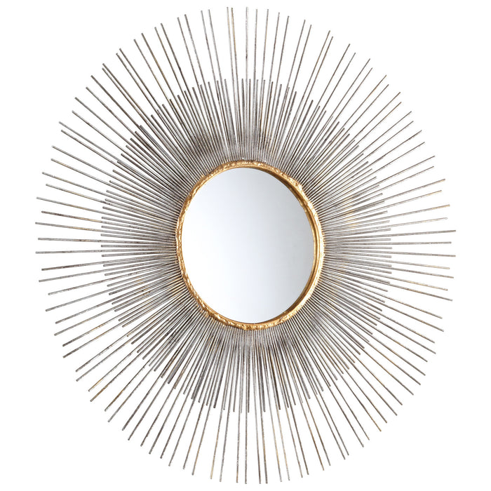 Cyan 05538 Mirror, Antiqued Silver Leaf