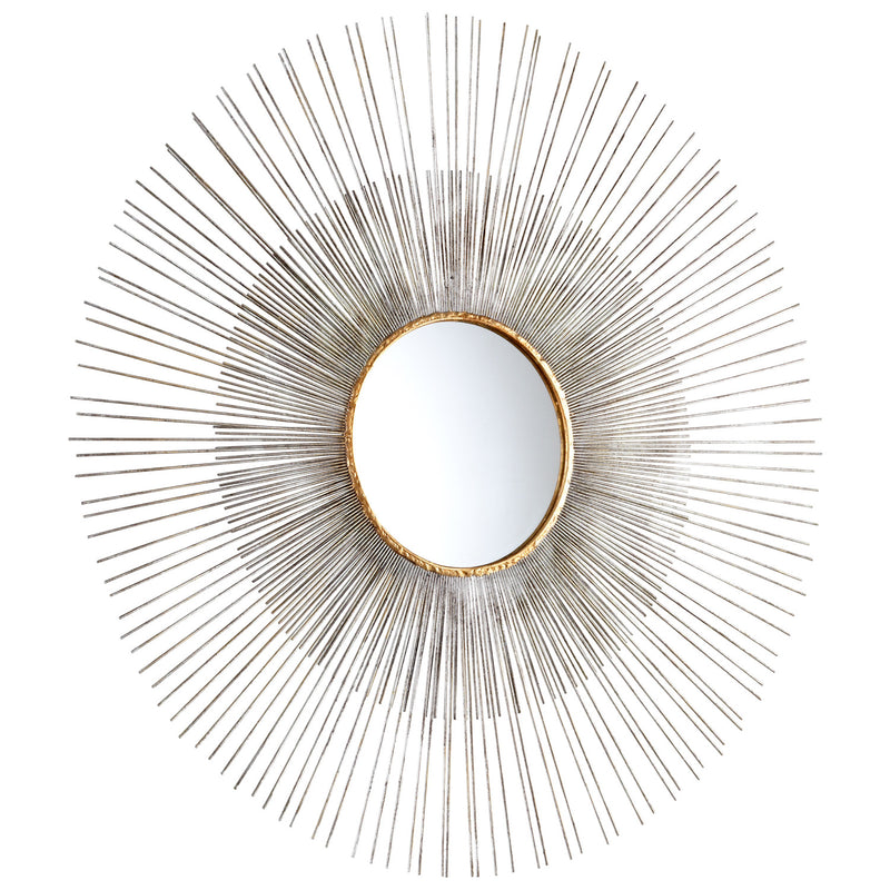 Cyan 05539 Mirror, Antiqued Silver Leaf