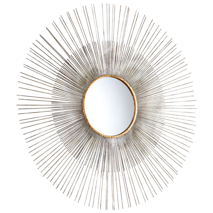 Cyan 05539 Mirror, Antiqued Silver Leaf