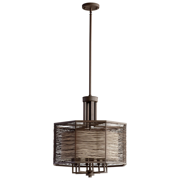 Cyan 05718 Eight Light Chandelier, Old World