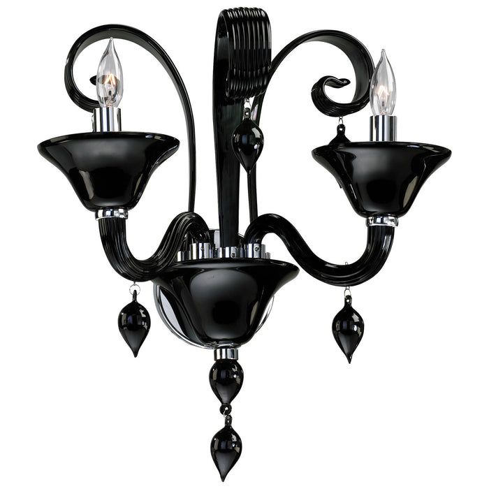 Cyan 5283-2-14 Two Light Wall Bracket, Chrome