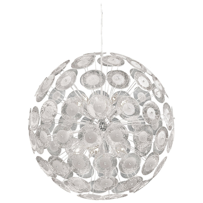 Cyan 6361-10-14 Ten Light Pendant, Chrome