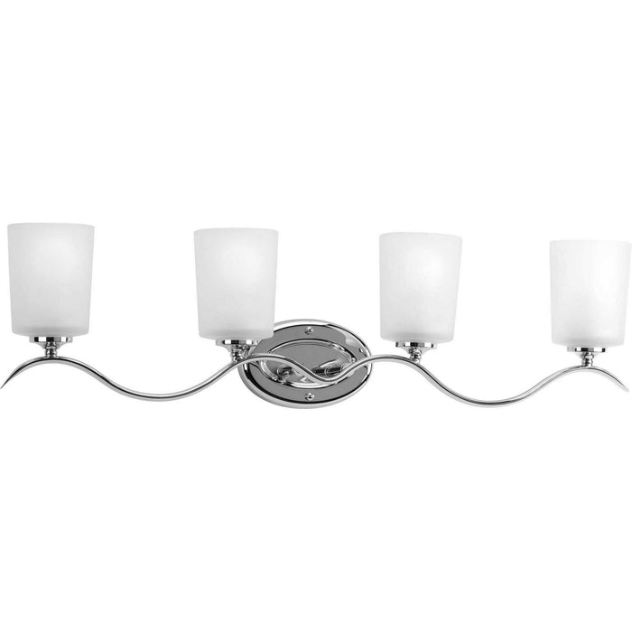 Progress Lighting P2021-15 Four Light Bath, Polished Chrome