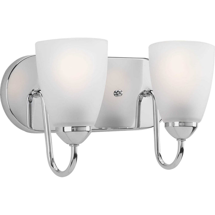 Progress Lighting P2707-15 Two Light Bath, Polished Chrome