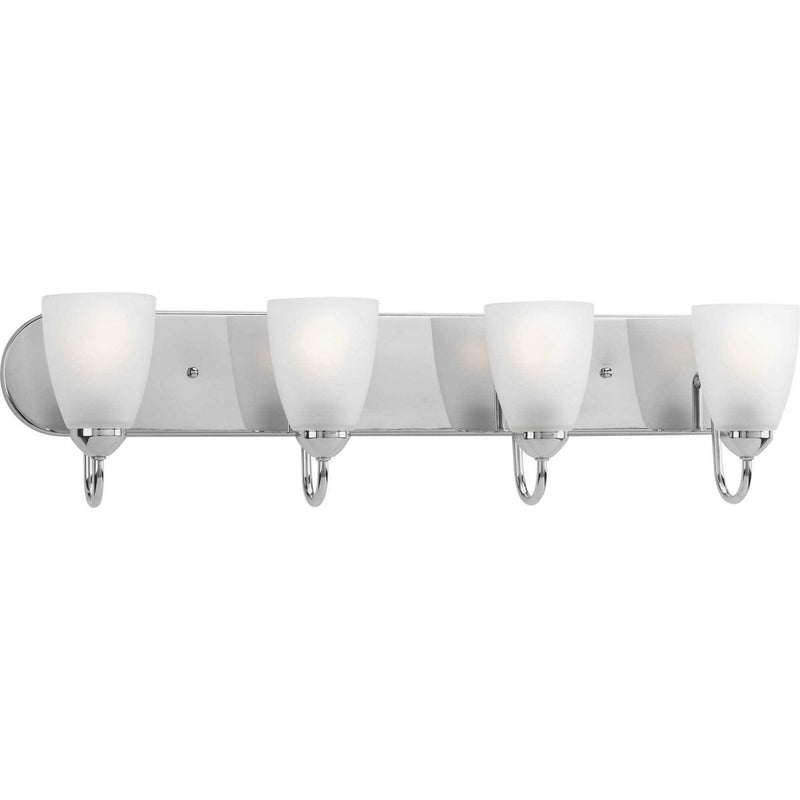Progress Lighting P2709-15 Four Light Bath, Polished Chrome