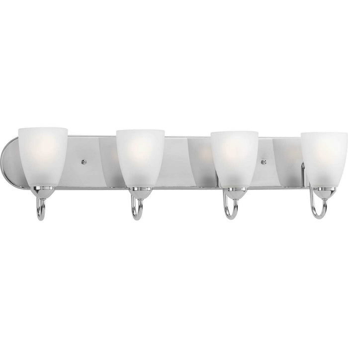 Progress Lighting P2709-15 Four Light Bath, Polished Chrome