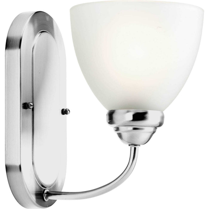 Progress Lighting P2913-15 One Light Bath Bracket, Polished Chrome