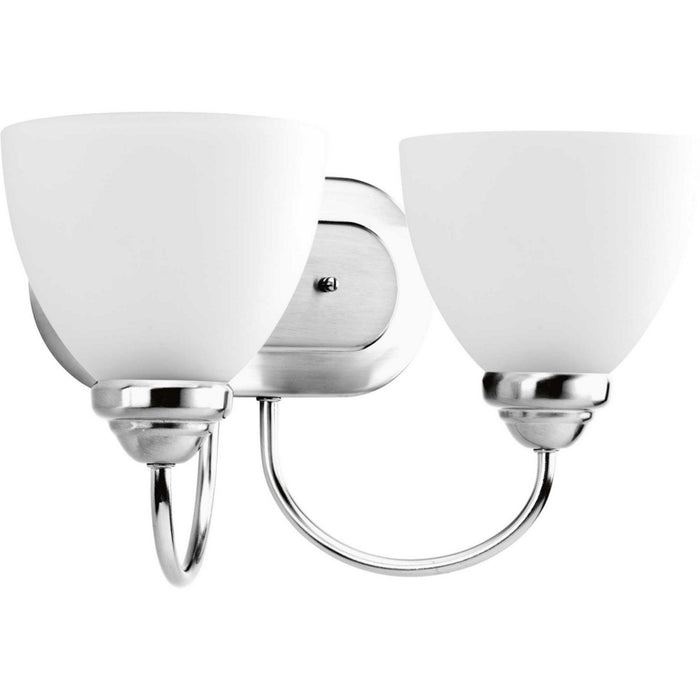 Progress Lighting P2915-15 Two Light Bath Bracket, Polished Chrome
