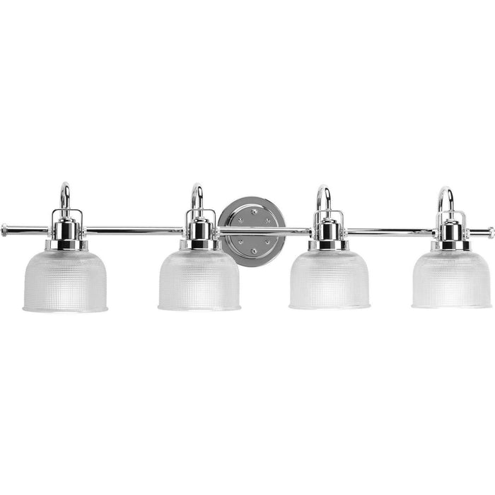 Progress Lighting P2997-15 Four Light Bath Bracket, Polished Chrome
