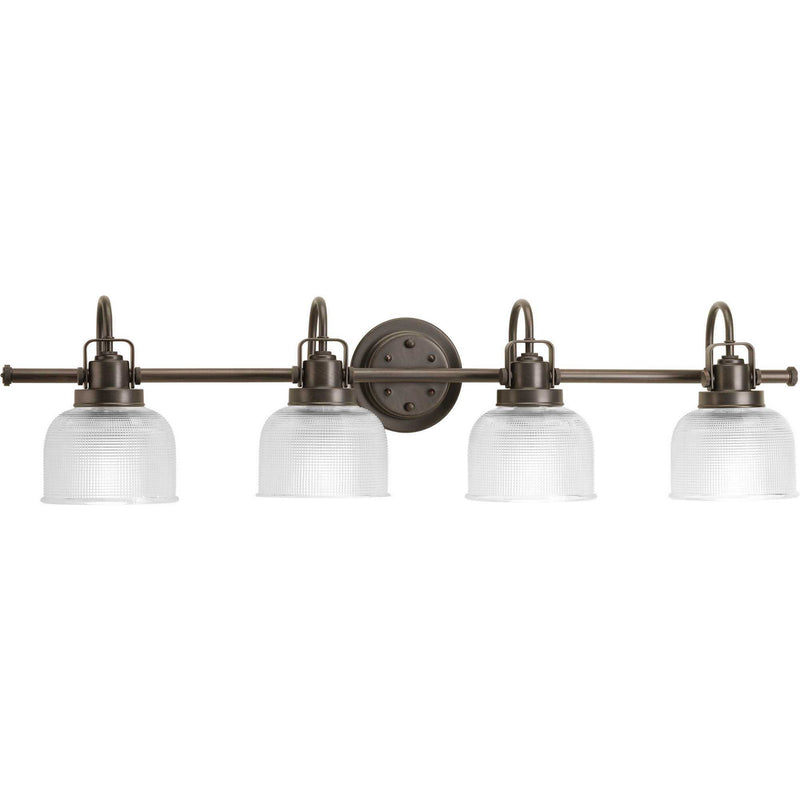 Progress Lighting P2997-74 Four Light Bath Bracket, Venetian Bronze
