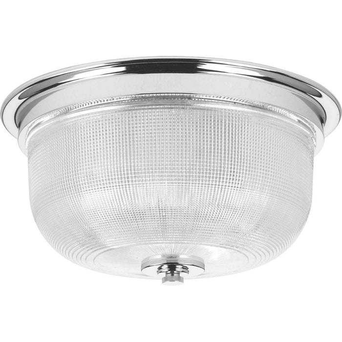 Progress Lighting P3740-15 Two Light Flush Mount, Polished Chrome