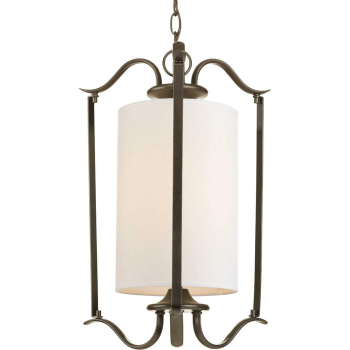 Progress Lighting P3799-20 One Light Foyer Pendant, Antique Bronze