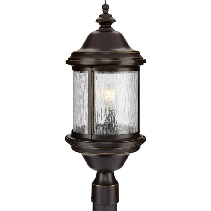 Progress Lighting P5450-20 Three Light Post Lantern, Antique Bronze