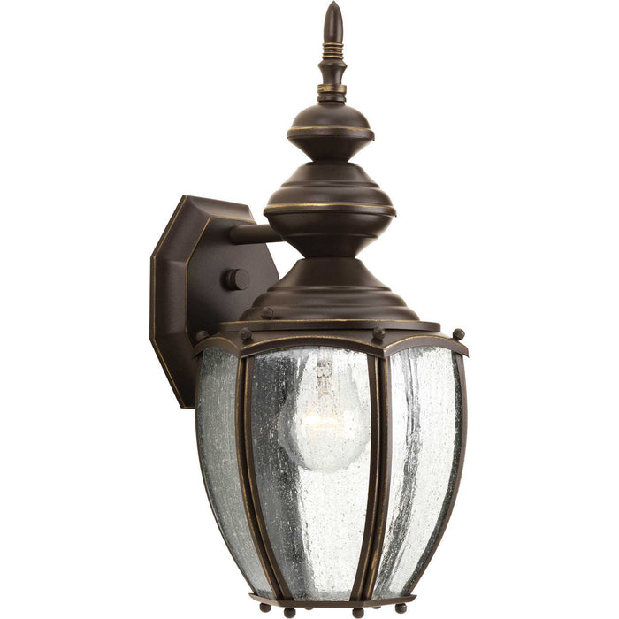 Progress Lighting P5765-20 One Light Wall Lantern, Antique Bronze