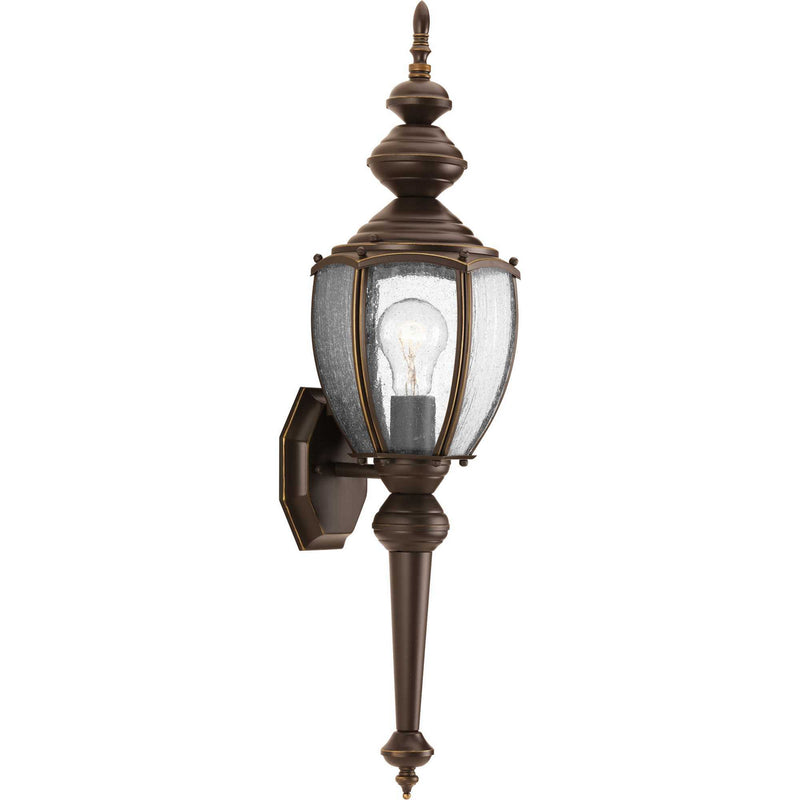 Progress Lighting P5767-20 One Light Wall Lantern, Antique Bronze