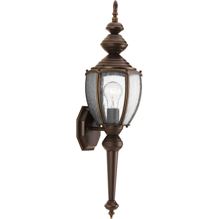 Progress Lighting P5767-20 One Light Wall Lantern, Antique Bronze