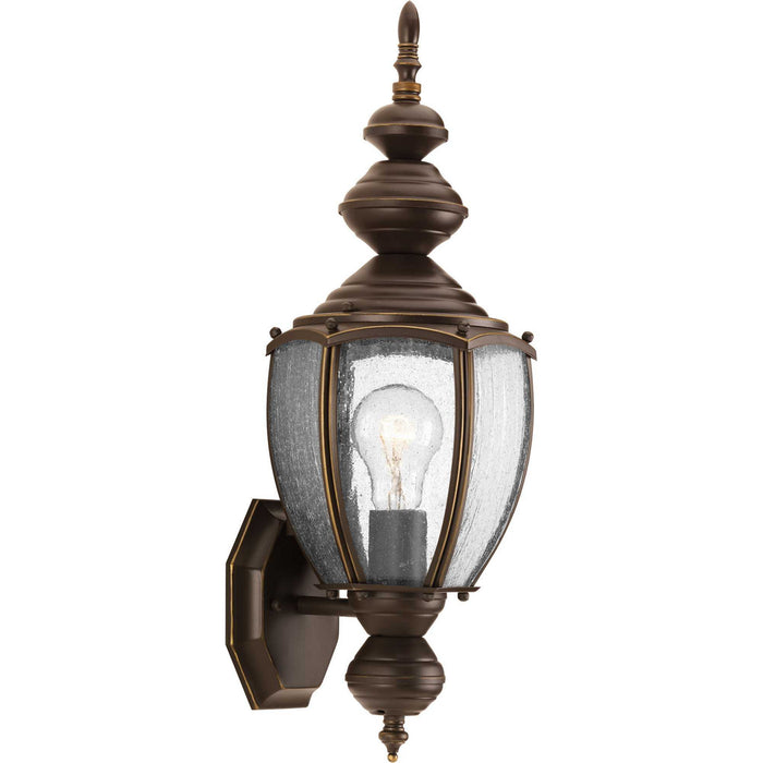 Progress Lighting P5767-20 One Light Wall Lantern, Antique Bronze