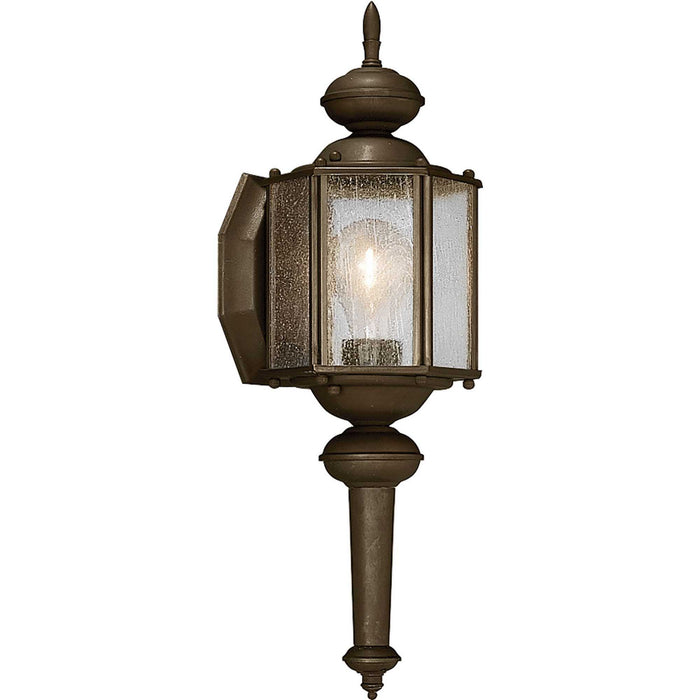 Progress Lighting P5773-20 One Light Wall Lantern, Antique Bronze