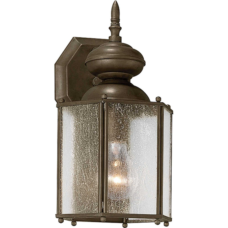 Progress Lighting P5777-20 One Light Wall Lantern, Antique Bronze