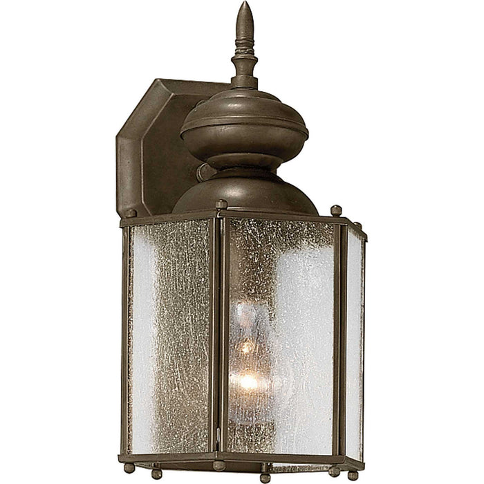 Progress Lighting P5777-20 One Light Wall Lantern, Antique Bronze