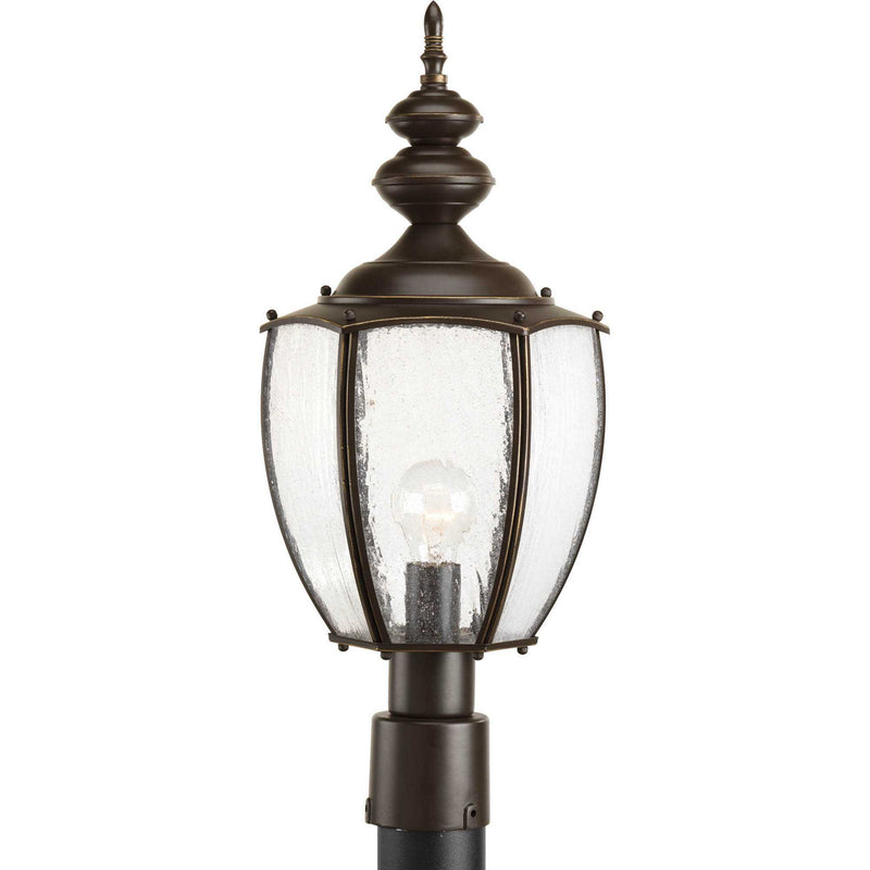 Progress Lighting P6417-20 One Light Post Lantern, Antique Bronze