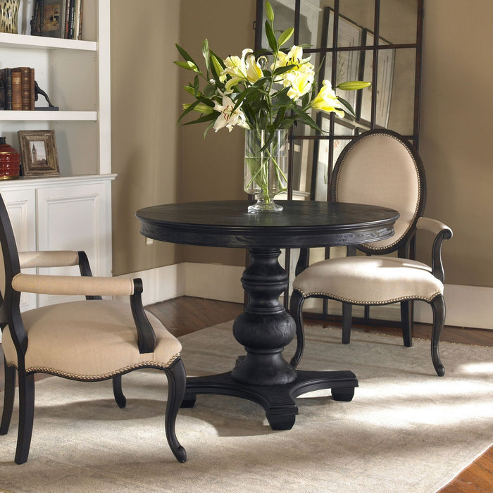 Uttermost 24310 Table, Satin Black