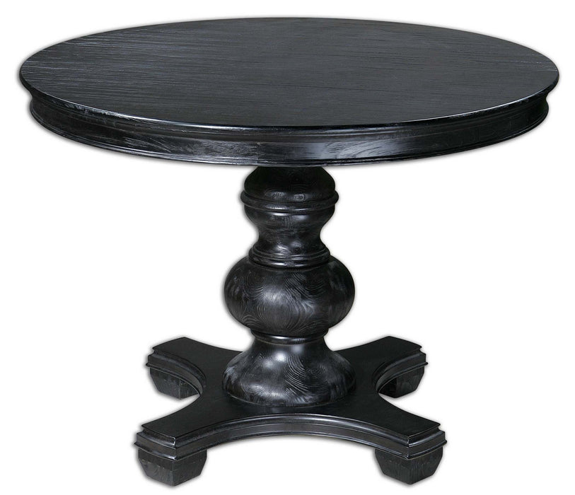Uttermost 24310 Table, Satin Black