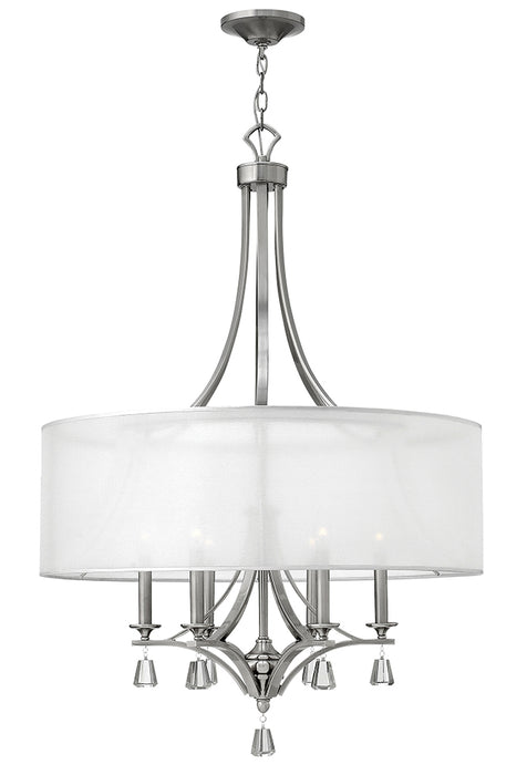 Fredrick Ramond FR45608BNI LED Chandelier, Brushed Nickel