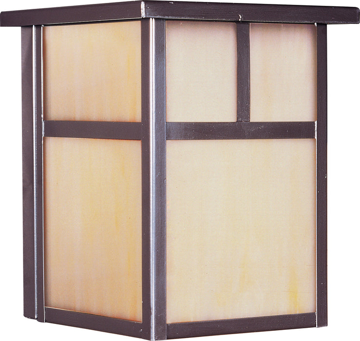 Maxim 86050HOBU One Light Outdoor Wall Lantern, Burnished