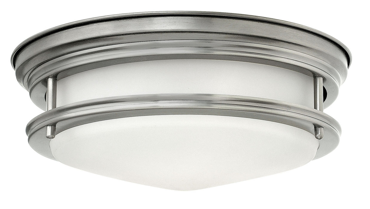 Hinkley 3302AN LED Flush Mount, Antique Nickel
