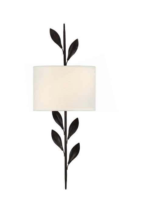 Crystorama 501-EB Two Light Wall Sconce, English Bronze