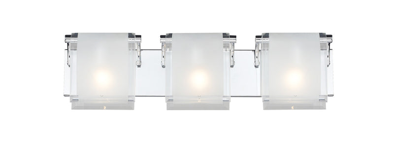 Z-Lite 169-3V Three Light Vanity, Chrome