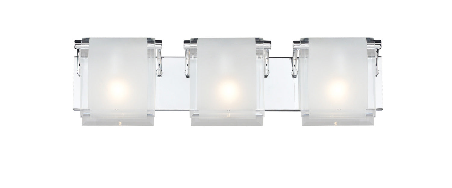 Z-Lite 169-3V Three Light Vanity, Chrome