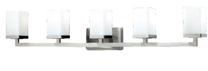 Z-Lite 1900-5V Five Light Vanity, Brushed Nickel