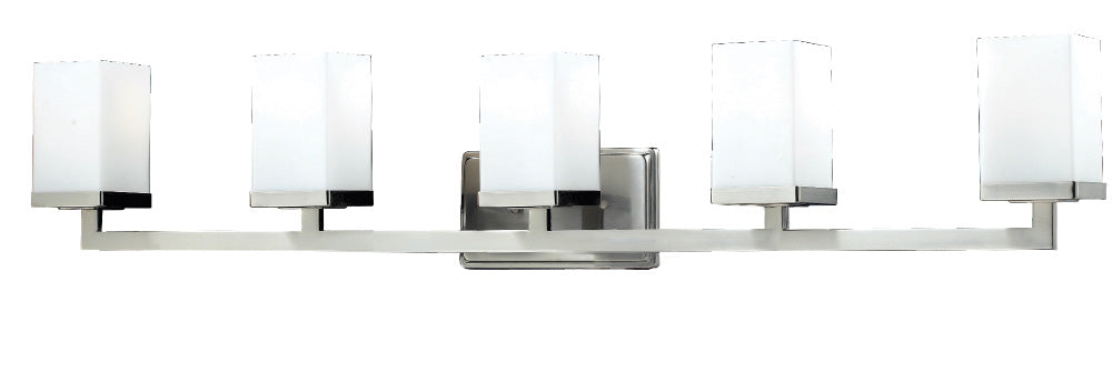 Z-Lite 1900-5V Five Light Vanity, Brushed Nickel