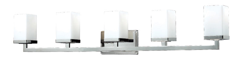 Z-Lite 1901-5V Five Light Vanity, Chrome