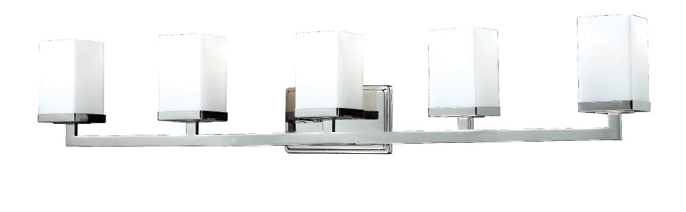 Z-Lite 1901-5V Five Light Vanity, Chrome
