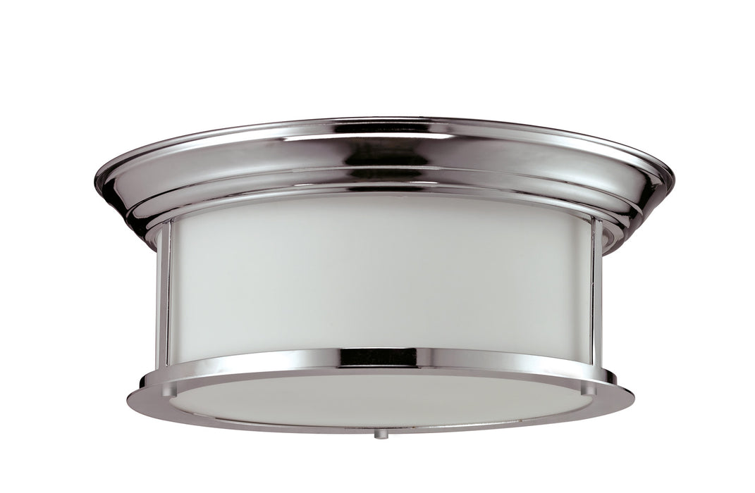 Z-Lite 2003F16-CH Three Light Flush Mount, Chrome