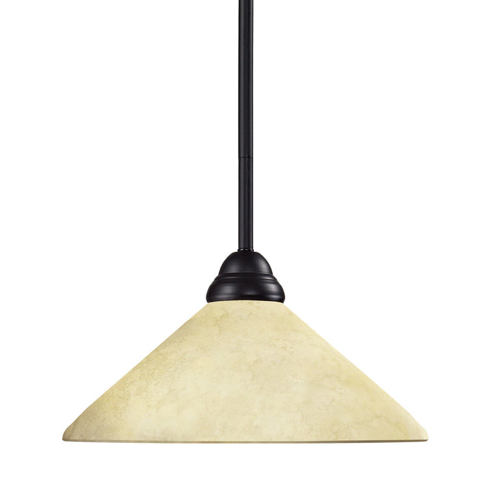 Z-Lite 2114MP-BRZ-AGM14 One Light Pendant, Bronze
